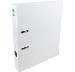 Q-CONNECT classeur, pour ft A4, entièrement en PP, dos de 5 cm, blanc