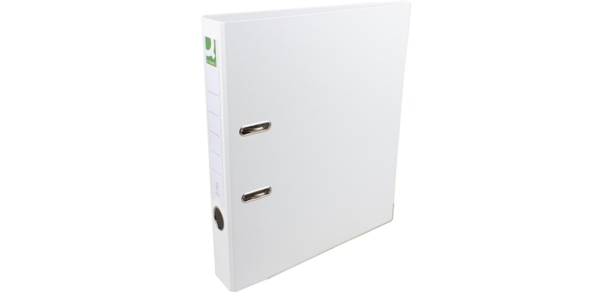 Q-CONNECT classeur, pour ft A4, entièrement en PP, dos de 5 cm, blanc