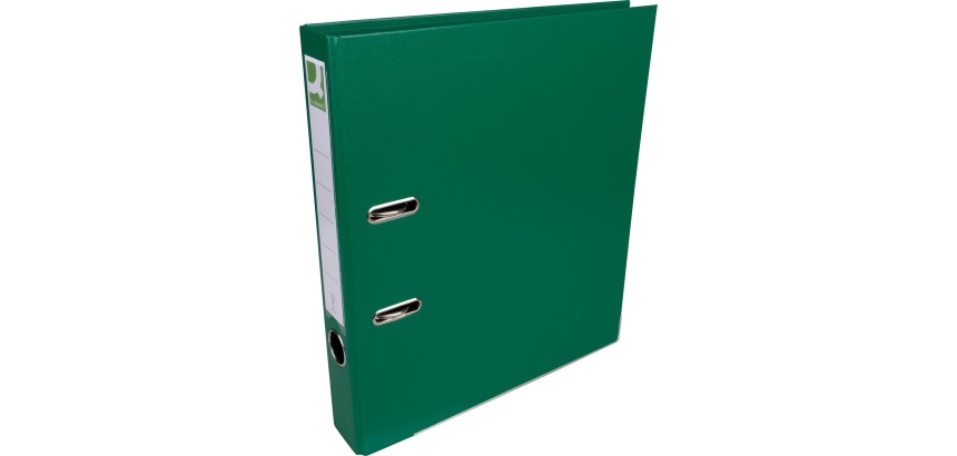 Q-CONNECT binder, for A4 size, fully made of PP, spine of 5 cm, green