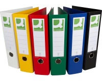Q-CONNECT binder, for A4 size, complete in PP, 8 cm spine, assorted colors