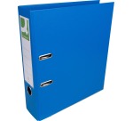 Q-CONNECT classeur, pour ft A4, entièrement en PP, dos de 8 cm, bleu