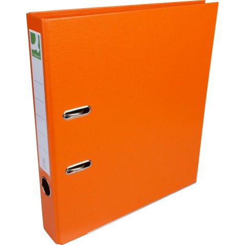 Q-CONNECT ordner, voor ft A4, volledig uit PP, rug van 5 cm, oranje
