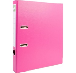 Q-CONNECT binder, for A4 size, full PP, 5 cm spine, pink
