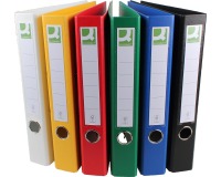 Q-CONNECT binder, for A4 size, entirely in PP, 5 cm spine, assorted colors