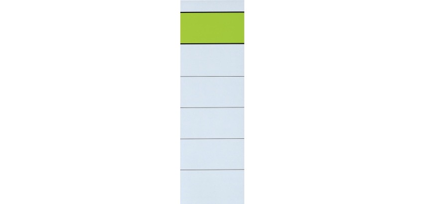Q-CONNECT spine labels, size 5.4 x 19 cm, pack of 10 pieces
