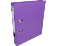 Q-CONNECT Ordner, für A4-Format, vollständig aus PP, Rückenbreite 5 cm, violett
