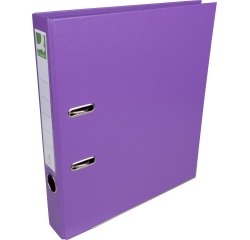 Q-CONNECT classeur, pour ft A4, entièrement en PP, dos de 5 cm, violet