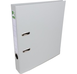 Q-CONNECT ordner, voor ft A4, volledig uit PP, rug van 5 cm, grijs