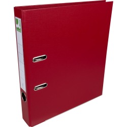 Q-CONNECT ordner, voor ft A4, volledig uit PP, rug van 5 cm, bordeaux
