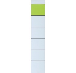 Q-CONNECT étiquettes de dos, ft 3 x 19 cm, paquet de 10 pièces