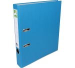 Q-CONNECT binder, for A4 size, cardboard covered with Recycolor Plastic, 5 cm spine, blue