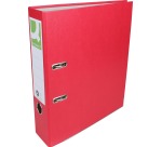 Q-CONNECT binder, for A4, made of Recycolor plastic-coated cardboard, spine 8 cm, red