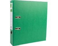 Q-CONNECT ordner, voor ft A4, uit Recycolor papier, rug van 8 cm, groen