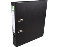 Q-CONNECT ordner, voor ft A4, uit Recycolor papier, rug van 5 cm, zwart