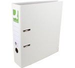 Q-CONNECT binder, for A4 size, in Recycolor paper, spine 8 cm, white