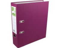 Q-CONNECT binder, for A4, in Recycolor paper, 8 cm spine, purple