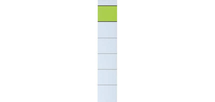 Q-CONNECT rugetiketten, zelfklevend, ft 3,6 x 19 cm, pak van 10 stuks