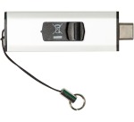 Q-CONNECT clé USB-C 3.2 Gen1, argent, 128 Go