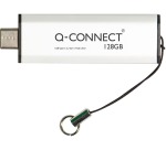 Q-CONNECT clé USB-C 3.2 Gen1, argent, 128 Go