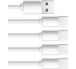Q-CONNECT USB-C herlaadbare batterijen AA, blister van 4 stuks