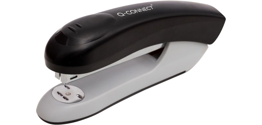 Q-CONNECT agrafeuse, plastique, full strip, 20 feuilles, noir