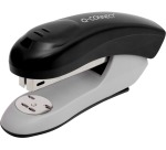 Q-CONNECT agrafeuse, plastique, half strip, 20 feuilles, noir