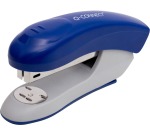 Q-CONNECT stapler, plastic, half strip, 20 sheets, blue