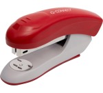 Q-CONNECT agrafeuse, plastique, half strip, 20 feuilles, rouge