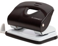 Q-CONNECT Light Duty hole punch, metal, 20 sheets, black