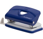 Q-CONNECT Light Duty perforator, metaal, 10 blad, blauw