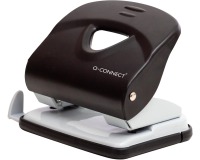 Q-CONNECT Light Duty perforateur, métal, 30 feuilles, noir