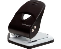Q-CONNECT Light Duty perforator, metaal, 40 blad, zwart