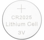 Q-CONNECT pile bouton, lithium, CR2025, blister de 4 pièces