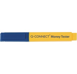 En_rotulador q-connect money tester detector de billetes falsos