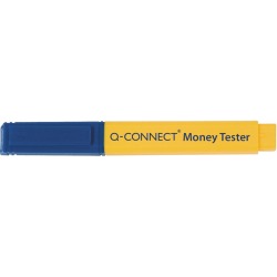 En_rotulador q-connect money tester detector de billetes falsos