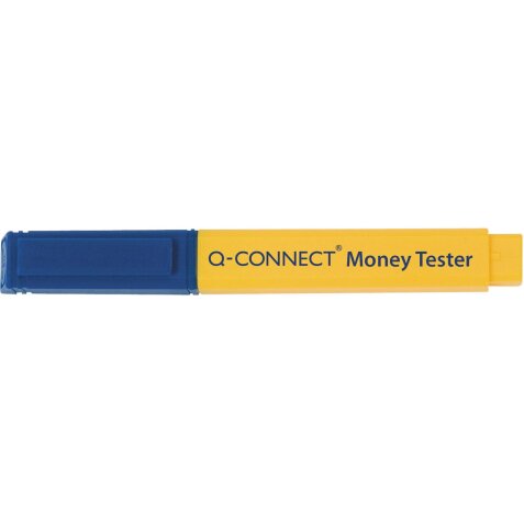 Q-CONNECT détecteur de faux billets, stylo, sous blister