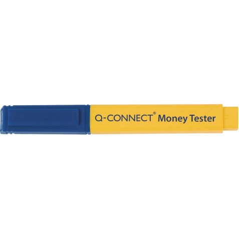 Q-CONNECT détecteur de faux billets, stylo, sous blister