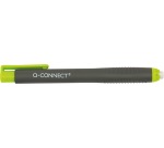 Q-CONNECT gum pen, zwart/groen