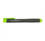 Q-CONNECT gum pen, zwart/groen
