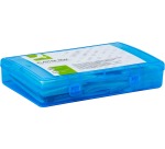 Q-CONNECT pleisters, assortiment van 100 stuks, in  hersluitbare plastic box