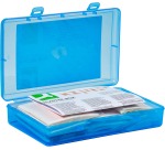 Q-CONNECT pleisters, assortiment van 100 stuks, in  hersluitbare plastic box