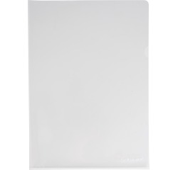 Q-CONNECT pochette coin transparent 160 microns paquet de 100 pièces