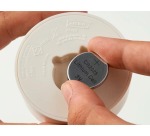 Q-CONNECT Knopfzelle, Lithium, CR2032, Blisterpackung mit 4 Stück
