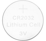 Q-CONNECT pile bouton, lithium, CR2032, blister de 4 pièces