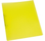 Q-CONNECT classeur à anneaux, PP, 2 anneaux, 16 mm,  jaune transparent
