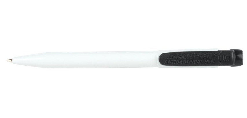 Q-CONNECT Iprotect pen, antibacterial, 0.7 mm, medium point, black