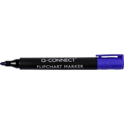 DE_Rotulador q-connect marcador para bloc congreso azul punta redonda 3.0 mm