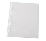 Q-CONNECT A5 portrait punched pocket 4 holes smooth 100 microns pack of 100 pieces