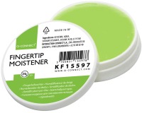 En_humedecedor de dedos q-connect para pasar paginas y contar billetes envase de 20 ml