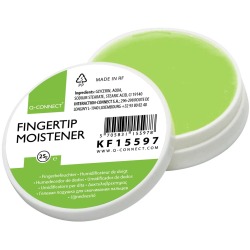 De_humedecedor de dedos q-connect para pasar paginas y contar billetes envase de 20 ml